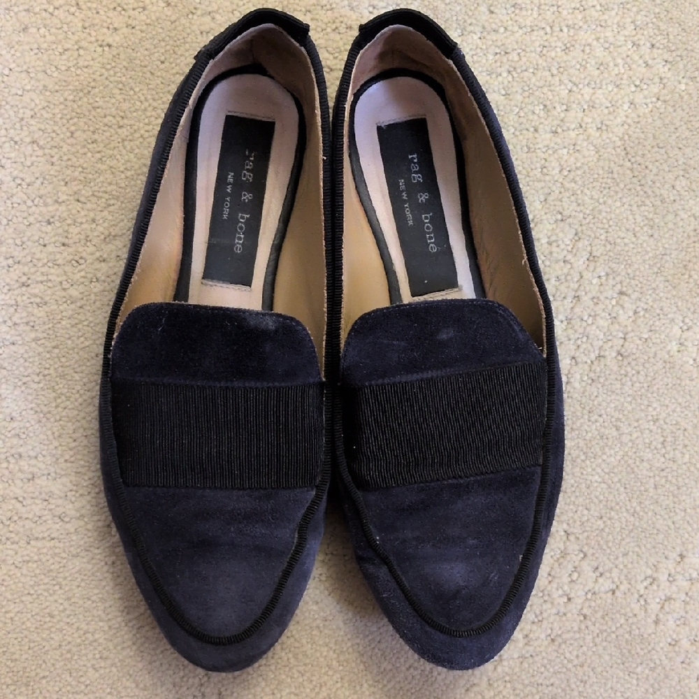 Rag & Bone Women's Elegant Black Flats